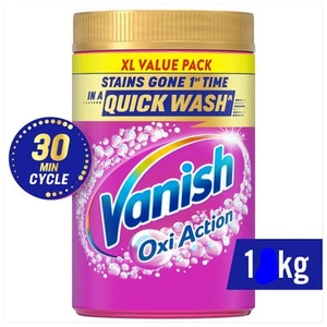 Vanish Oxi Action Fabric Stain Remover Powder Colours 1kg - Picture 1 of 1