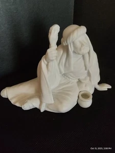 Avon der arme Mann Figur - Krippe Sammlerstücke aus weißem Porzellan - Bild 1 von 10