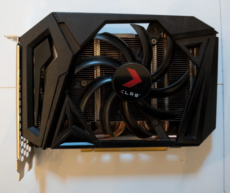 PNY NVIDIA GeForce GTX 1660 Super OC 6GB GDDR6 XLR8 Graphics Card USED WORKING - Image 1 of 4