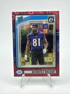 Devontez Walker Rated RC 2024 Panini Donruss Optic PREVIEW RED PANDORA #345 - Picture 1 of 2