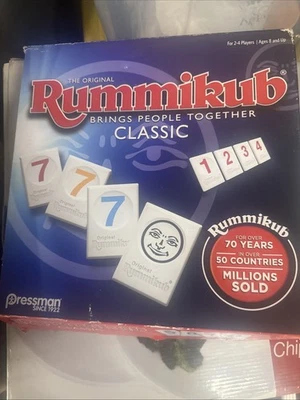 RUMMIKUB CLASSIC  TILE GAME - Image 1 of 2