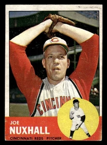 Joe Nuxhall 1963 Topps #194 Cincinnati Reds - Picture 1 of 2