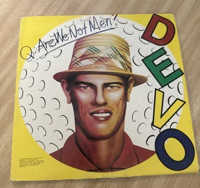 RARE Devo Are We Not Men Lp Philippine Philippines Pressing - Image 1 of 3