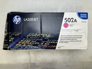 Original HP 502A Magenta Q6473A Tonerkartusche für LaserJet 3600 versiegelt NEU - Bild 1 von 4