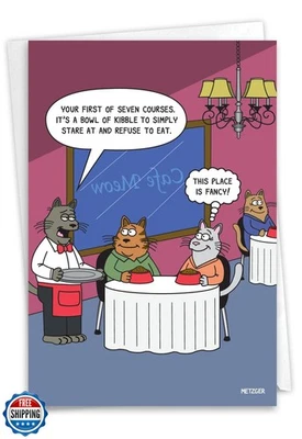 NobleWorks - 1 Funny Birthday Greeting Card w/ 5 x 7 Envelope For Men, Women, - Image 1 of 4