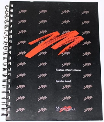 Manual de operación del sintetizador E-mu Systems Morpheus Z-Plane años 90 Foto 1 de 2