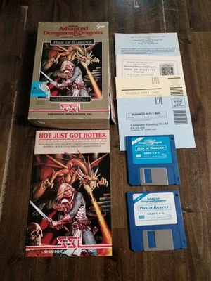 Advanced D&D Pool Of Radiance IBM/PC 1988 SSI  - Image 1 of 4