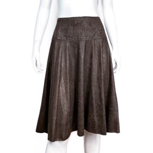 FENDI brauner abstrakter Damen Rock Vintage 90er - Bild 1 von 6