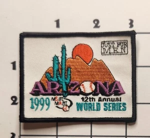 1999 MSBL MABL Patch Men's Baseball World Series Sew On Embroidered Arizona - Picture 1 of 1