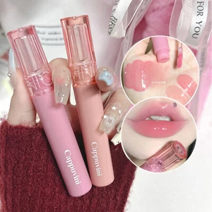 Spiegelwasser Lipgloss Lipgloss Klares Glas Lippenöl Wasserdichter Flüssiger ' - Imagen 1 de 21