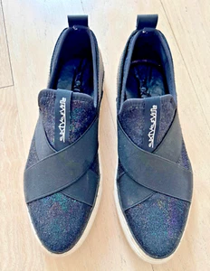 SIXTYSEVEN Striking Sparkle Women's Slip-on Sneakers Point Toe Size 7.5 EU 38 - Picture 1 of 7