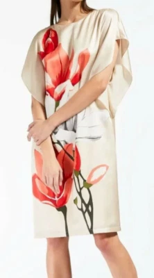 Max Mara Silk Satin Summer Dress NEW - Abito raso seta 40 IT, 6 US, 36 DE - Imagen 1 de 4