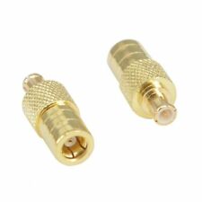 SMB Female to MCX Male straight plug RF connector adapter  x1              977