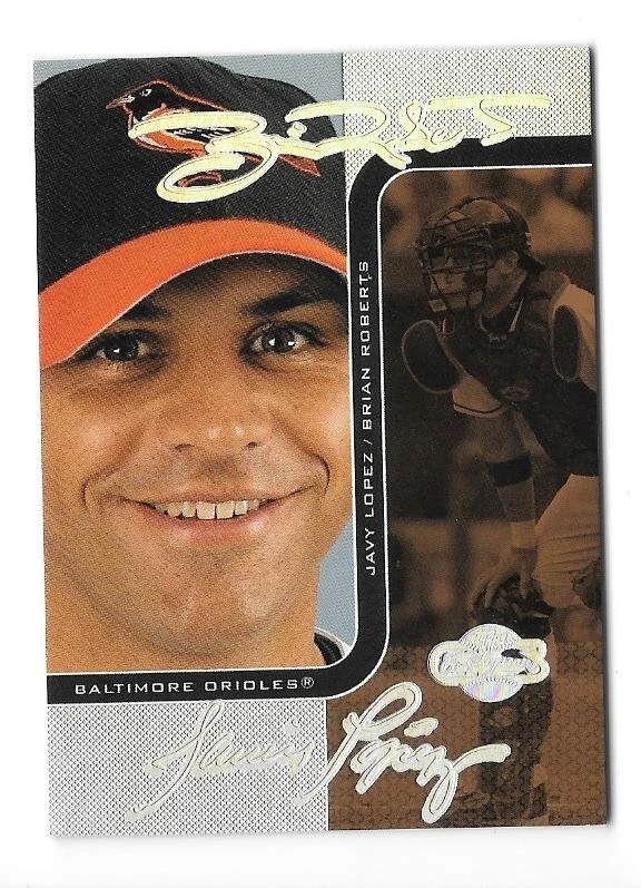 2006 CO-SIGNERS #58B JAVY LOPEZ,BRIAN ROBERT 51/75 SILVER-BLUE CHANGING FACES - Image 1 of 1