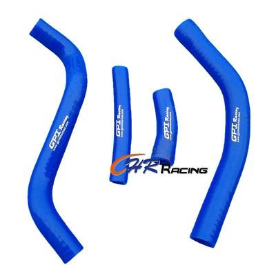 Manguera de radiador de silicona azul para Yamaha YZ450F YZ250F YZF450 2014 2015 2016 Foto 1 de 4
