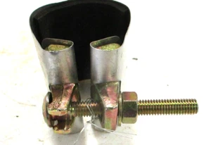 CLAMPETTE Stainless Pipe Repair Clamp 2" (2.375" OD) x 3" Long / 1-Bolt Plated - Picture 1 of 10