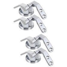  2 Sets Toilet Seat Hinge Lid Fixing Cover Potty for Replacement Parts