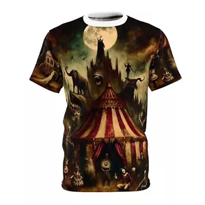 Circus Freak Show Unisex T-shirt , Size S-3X - Picture 1 of 9