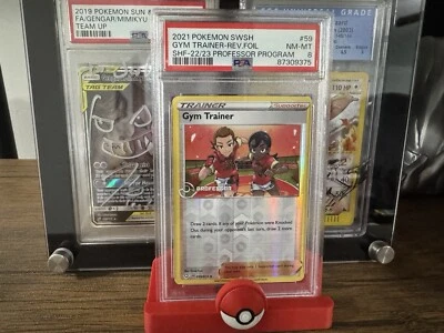 PSA 8 Gym Trainer Professor Program Reverse Foil Promo 059/072 - Image 1 of 2