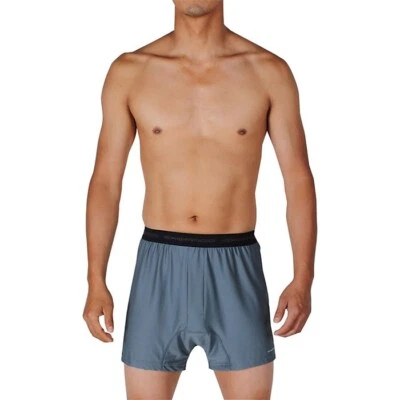 Calzoncillo boxer gris mediano ExOfficio Give-N-Go para hombre Foto 1 de 4