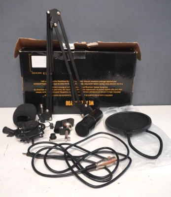 ZINGYOU Condenser Microphone Bundle BM-800 Mic Kit w/ Adjustable Mic Suspension - Image 1 of 4