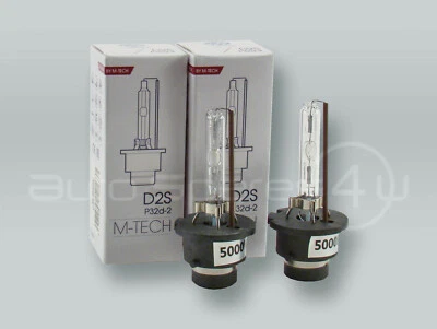 M-TECH D2S 5000K (Factory White) XENON HID Headlight Light Bulb PAIR - Image 1 of 2