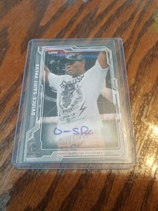 2014 Topps UFC Champions Fighter Autograph Card Ovince Saint Preux #CFA-OS Auto