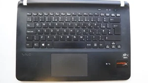 Sony Vaio SVF142C29M SVF1421E2EW Tastatur und Handballenauflage schwarz - Bild 1 von 4