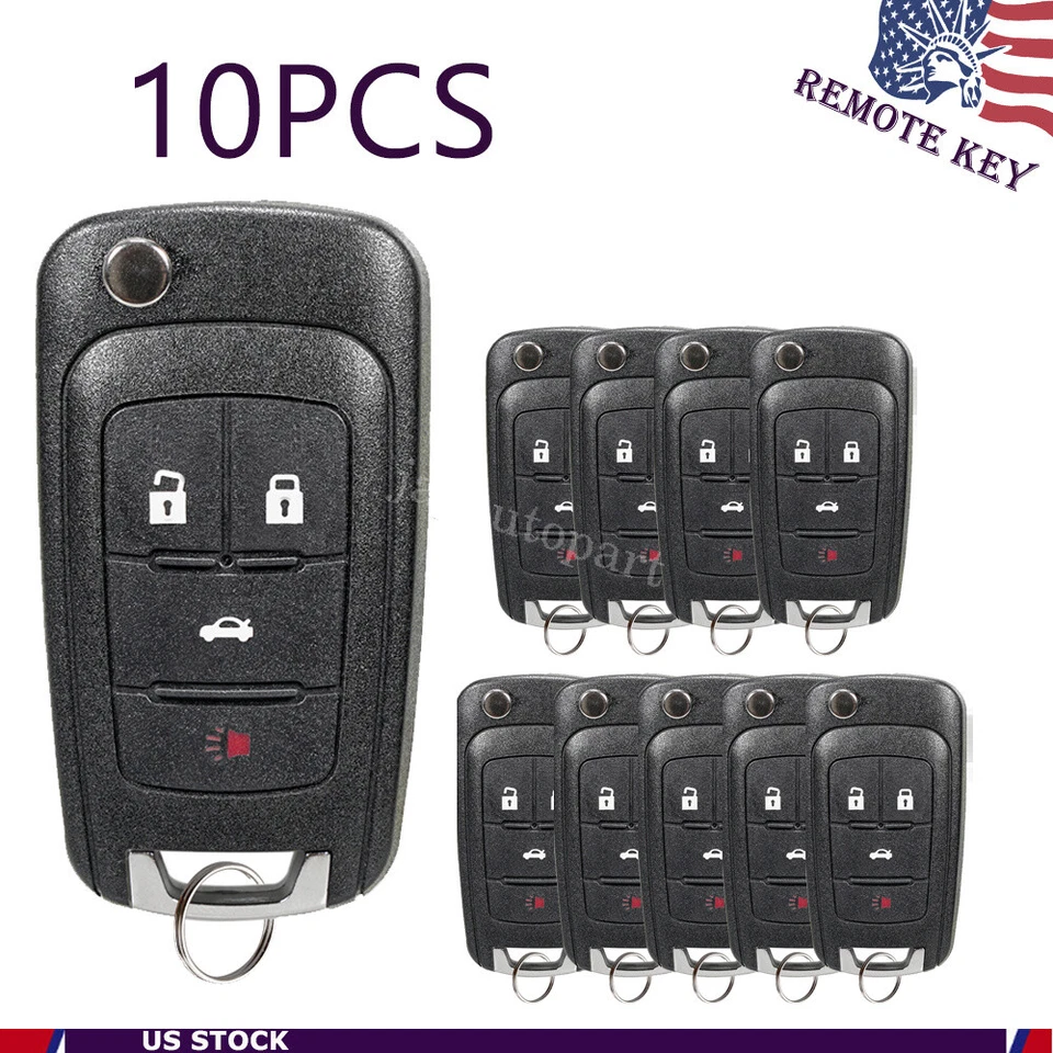 10 para Chevrolet Cruze 2010 2011 2012 2013 2014 2015 2016 mando a distancia sin llave Foto 1 de 4