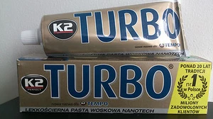 K2 TEMPO TURBO 120g Polishing Compound NANOTECH Wax PASTE Scratch Remover POLISH - Picture 1 of 3