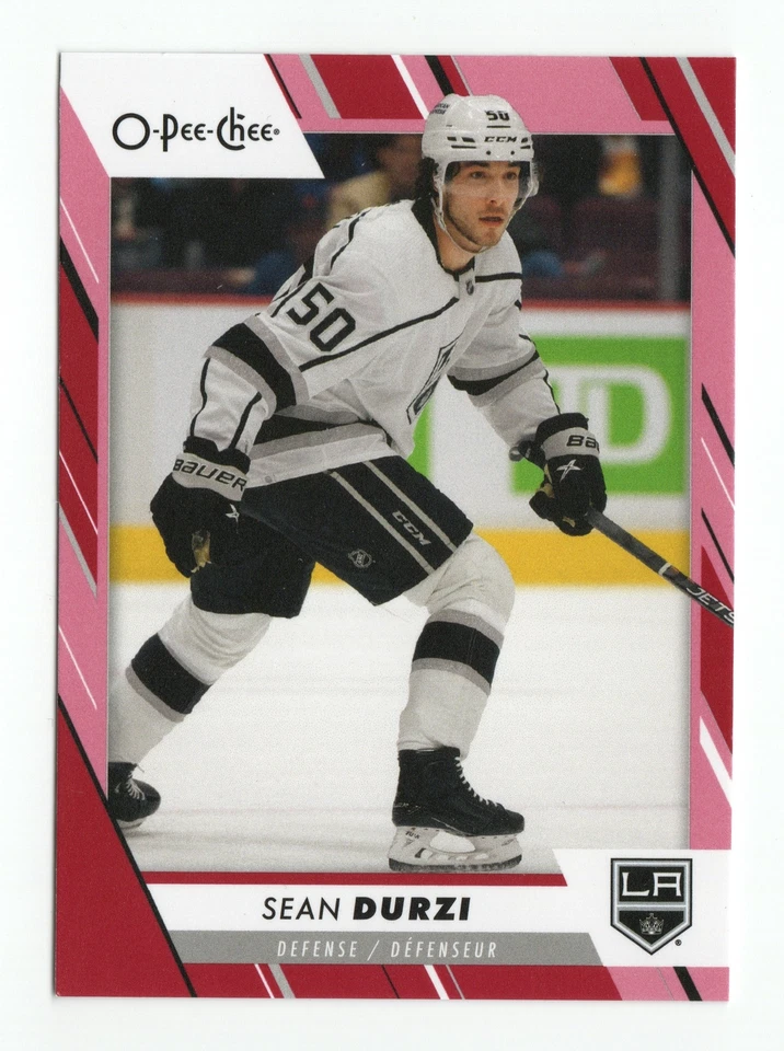2023-24 O-Pee-Chee 289 Sean Durzi Red Border Los Angeles Kings Card - Image 1 of 1