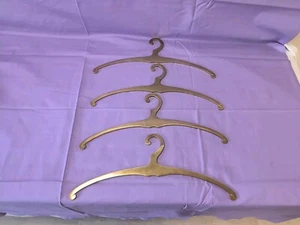 4 Vintage Kleiderbügel aus Messing/Regal154.2 - Bild 1 von 5
