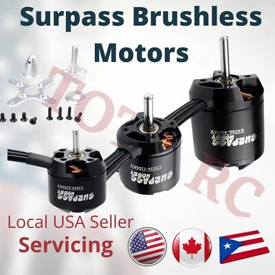 SURPASS HOBBY 2204 2208 2212 2216 2814 4250 5055 5065 Brushless Motors For RC - Image 1 of 4