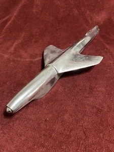 Vintage Chrome GM-C-2 Hood Ornament 1951 Chevrolet Chevy Plane - Picture 1 of 22