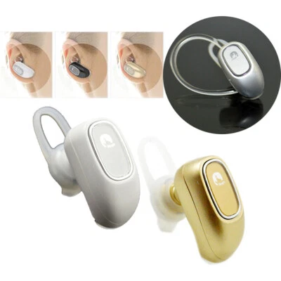 Cuffie Bluetooth Cuffie Auricolari Wireless Chiamata Vivavoce per iOS Android - Immagine 1 di 4