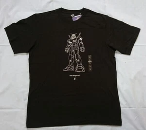 L(JPN) Size UNIQLO Mobile Suit Gundam Series UT RX-78-2 T-shirt Black from Japan - Picture 1 of 6