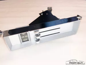 NEW 67-72 Chevy Truck HEATER CONTROL SILVER FACE Non-AC 68 69 70 71 C10 C15 K1 - Bild 1 von 6