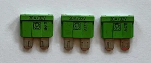 John Deere Electric Gator Fuses 30amp/32volts (3 Pack) - Picture 1 of 2