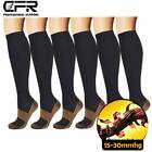 Copper Compression Socks 15-20mmHg Best For Men Women Running Athletic Medical