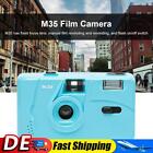 Wiederverwendbare Vintage M35 35-mm-Filmkamera mit Blitz (Blau) Hot