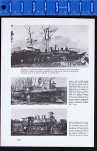 Locomotive Head-On Collision c1895- Nickel Plate Road-Railroad History - Picture 1 of 1