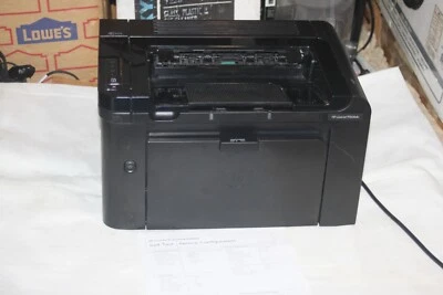 HP LaserJet P1606dn CE749A Laser Printer with TONER, 77.4K Pgs TESTED & WORKS - Image 1 of 4