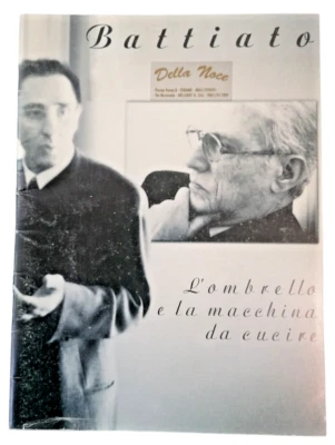 Franco Battiato "L'ombrello e la Macchina da Cucire" Spartiti e Testi 9 Brani - Immagine 1 di 4