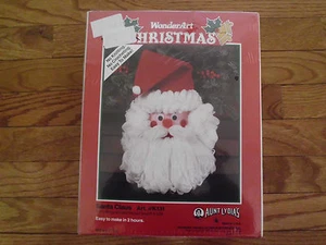 Vintage 1991 Christmas Santa Claus WonderArt, New in Sealed Box - Picture 1 of 5