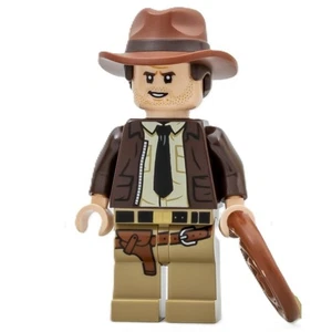 new LEGO Indiana Jones Minifig - The Last Crusade, necktie, printed holster - Picture 1 of 3