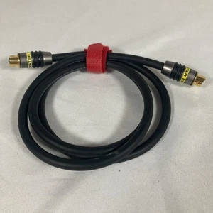 Monster Supervideo Cable 1M (3.2 FT) Length S-Video, HD, SVHS, Hi-8, ED Beta - Picture 1 of 4