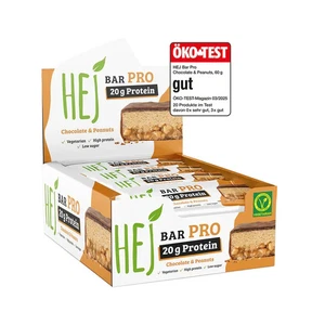HEJ Bar Pro 12 x 60g - High Protein - Chocolate & Peanuts - Bild 1 von 7