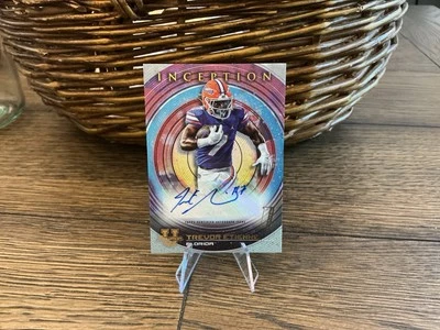 2023 Topps Inception Foootball Trevor Etienne Autograph Carolina Panthers 🔥 - Image 1 of 2