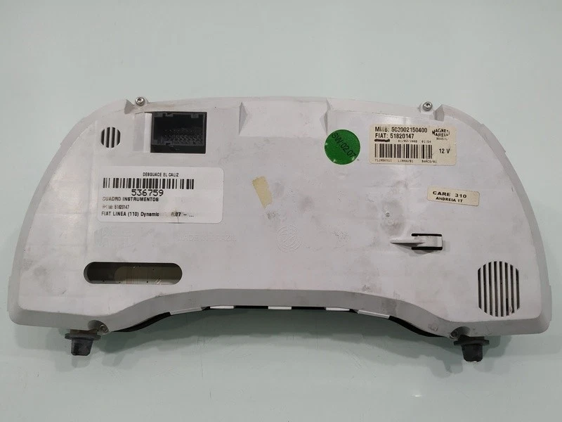 51820147 dashboard 536759 for FIAT LINEA (110) DYNAMIC 2007 Foto 1 de 4
