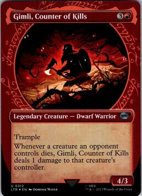 Magic | LTR | Gimli, Counter of Kills (Showcase) | 312 | Foil | NM - Image 1 of 2